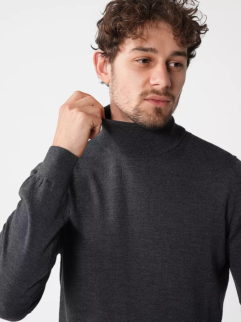 GRAN SASSO | Rollkragenpullover | Gris