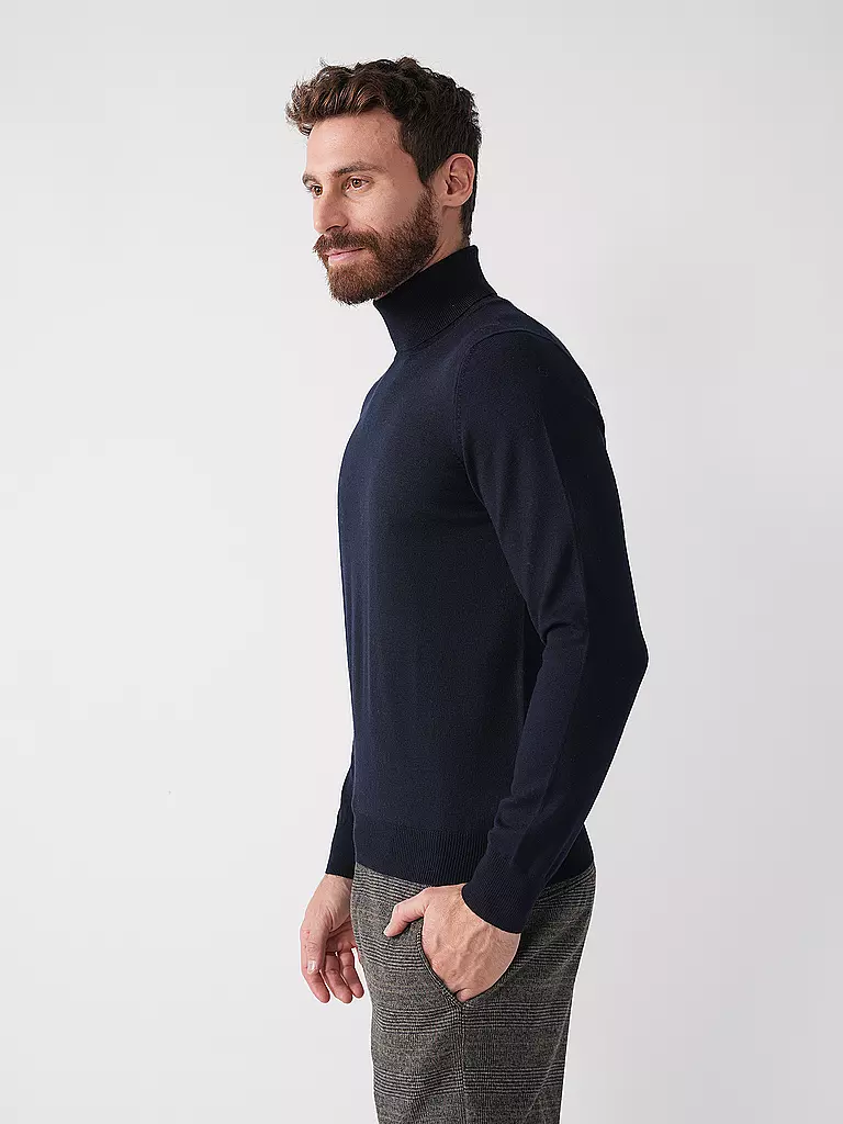 GRAN SASSO | Rollkragenpullover | Azul