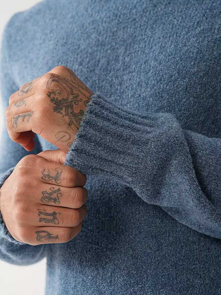 GRAN SASSO | Rollkragenpullover | Azul claro