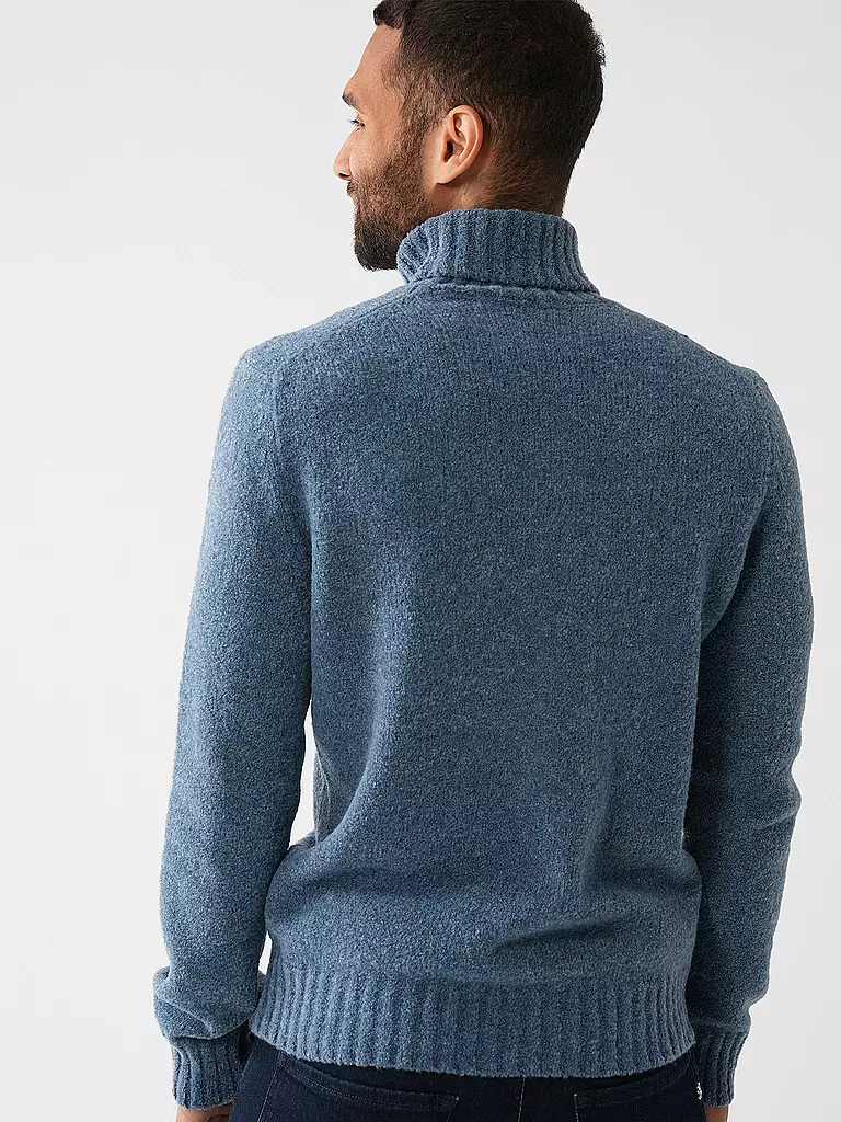 GRAN SASSO | Rollkragenpullover | Azul claro