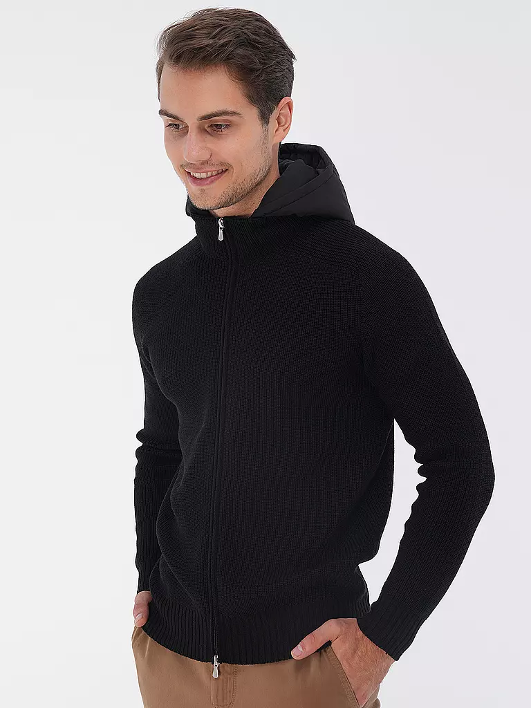 GRAN SASSO | Strickjacke | Negro