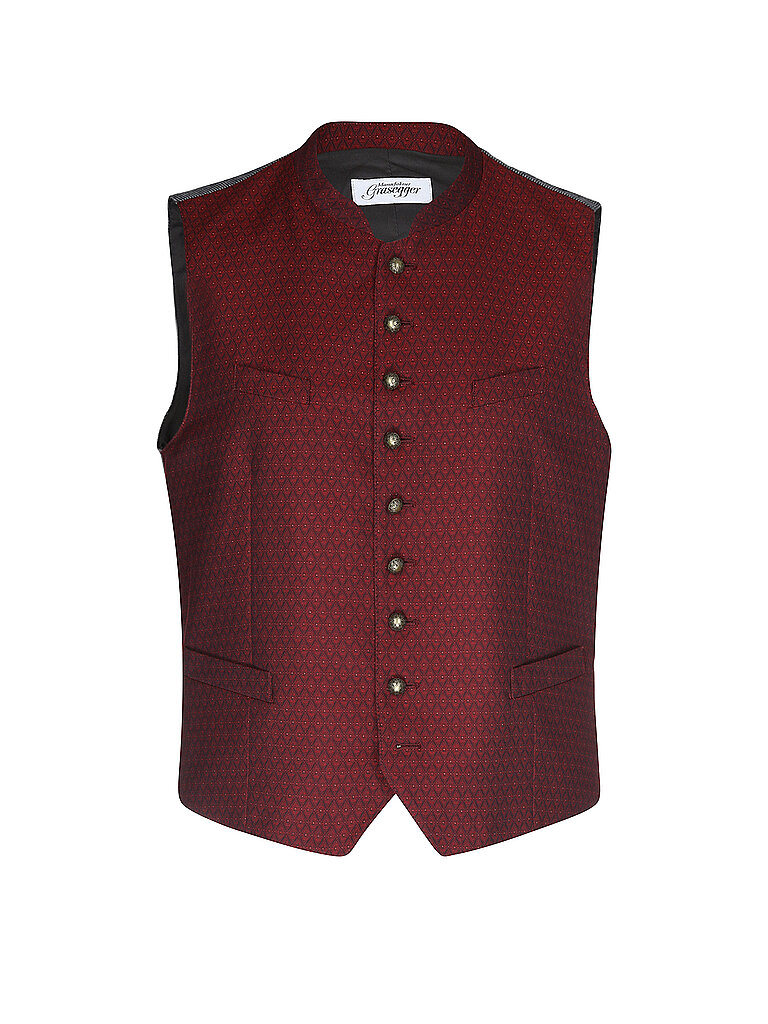 Grasegger Chaleco tradicional VOITL 5 rojo oscuro