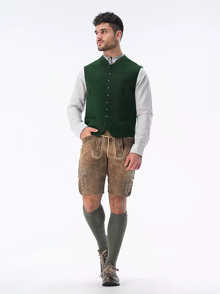 GRASEGGER | Chaleco tradicional FERTL | Verde