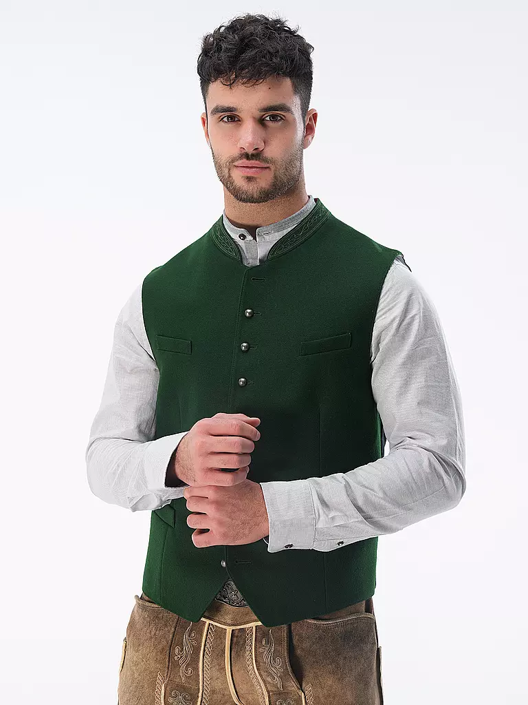 GRASEGGER | Chaleco tradicional FERTL | Verde