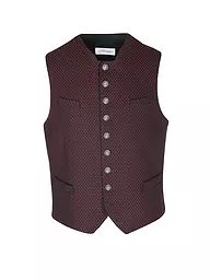 GRASEGGER | Chaleco tradicional XENO 2N | Rojo oscuro
