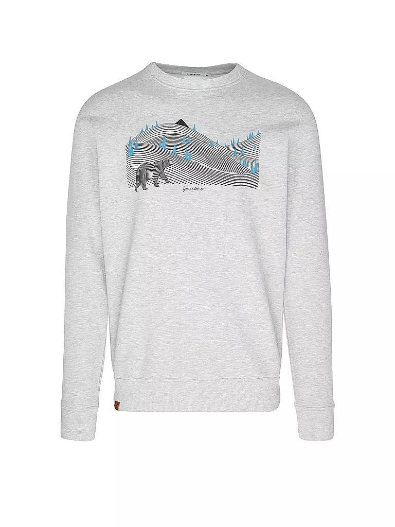 GREENBOMB | Sweater WILD ANIMAL BEARLAND | Gris