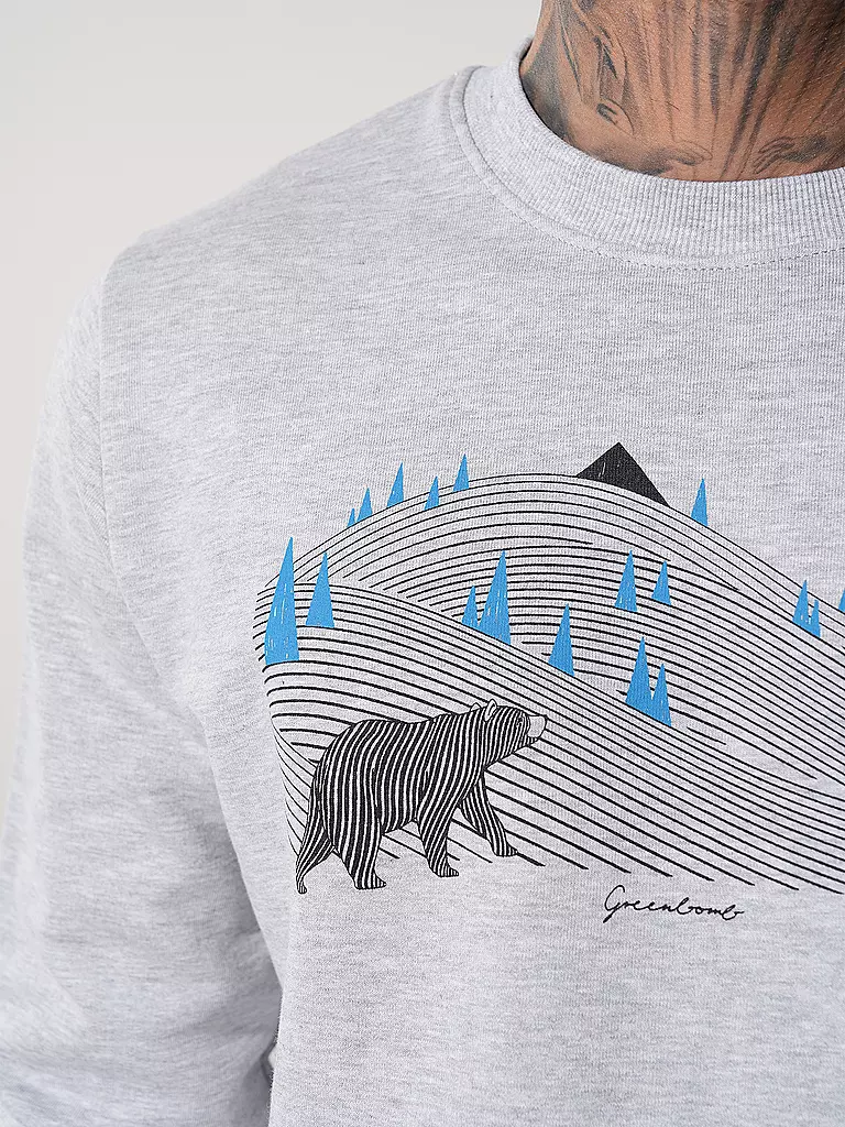 GREENBOMB | Sweater WILD ANIMAL BEARLAND | 