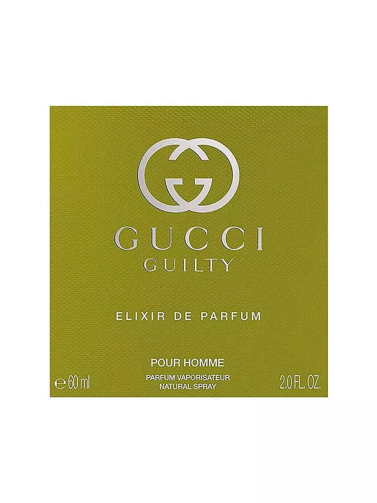 GUCCI | Guilty Pour Homme Elixir de Parfum 60ml |