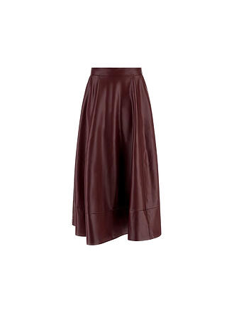 GUESS | Midi falda con efecto cuero