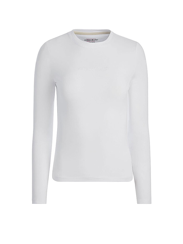 Camiseta de manga larga blanco M