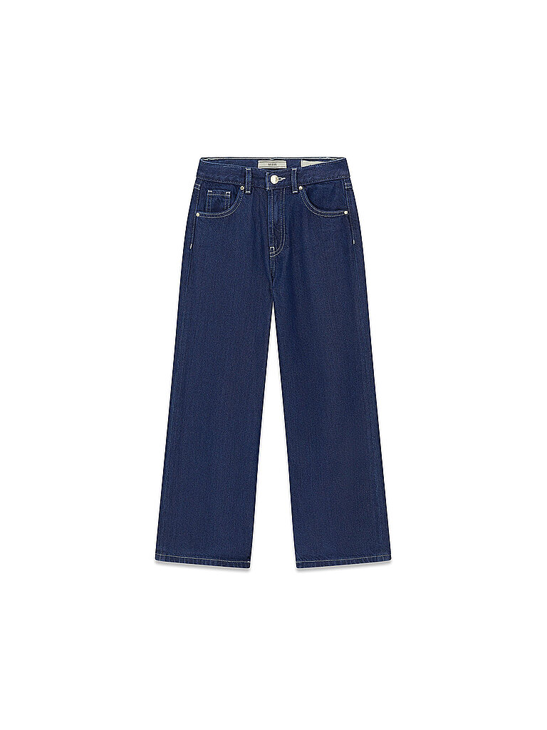 Guess Vaqueros de niña corte ancho azul oscuro