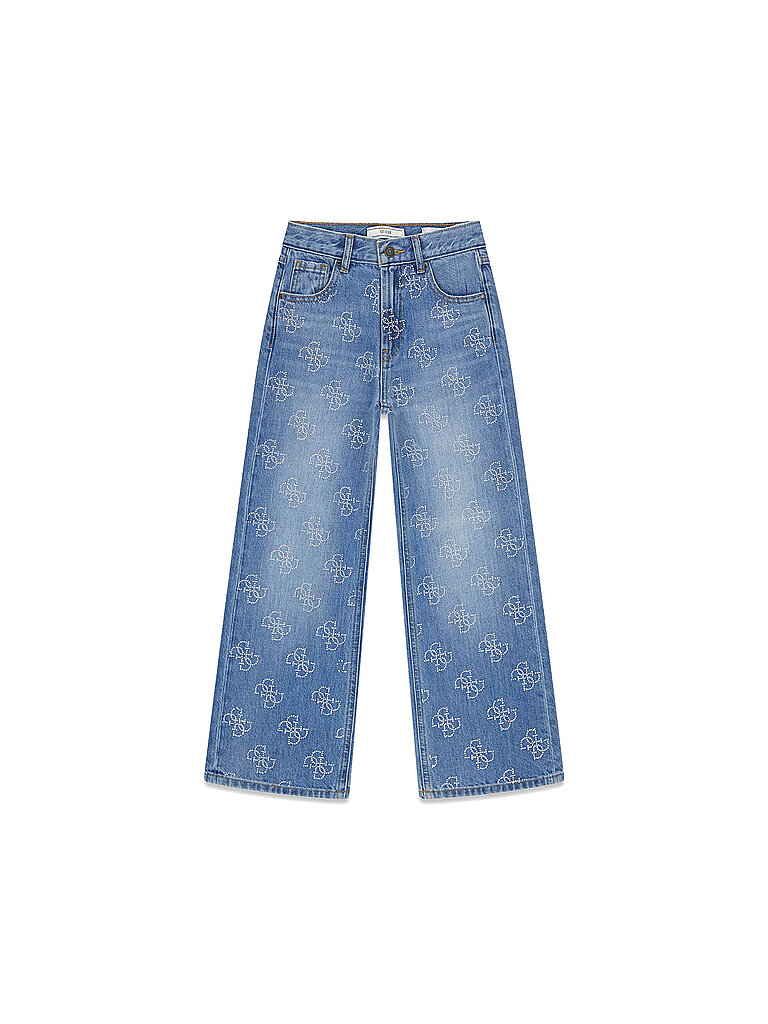 Guess Jeans Wide Fit para niña azul claro