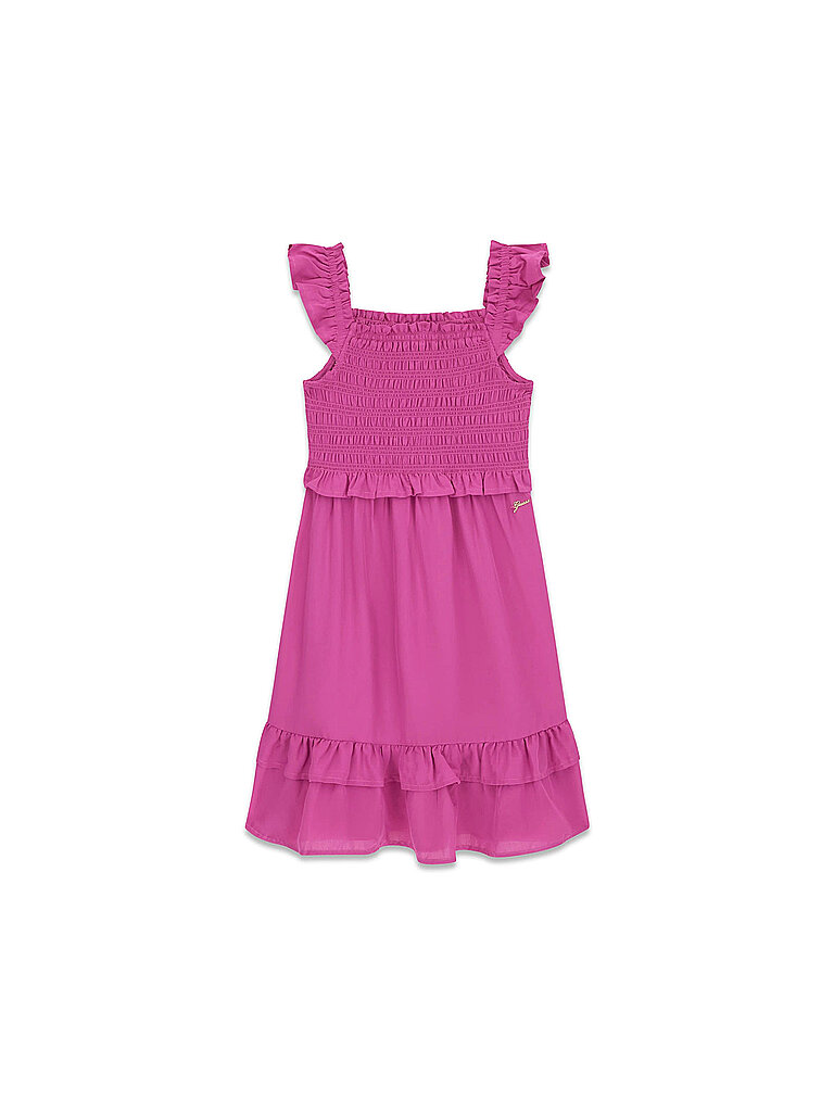 Guess Vestido de niña rosa