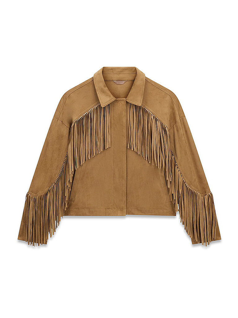Chaqueta de efecto cuero IBBY camel M/L