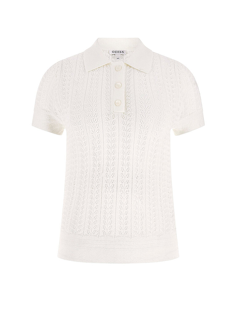 Guess Poloshirt POINTELLE VIENNA blanco