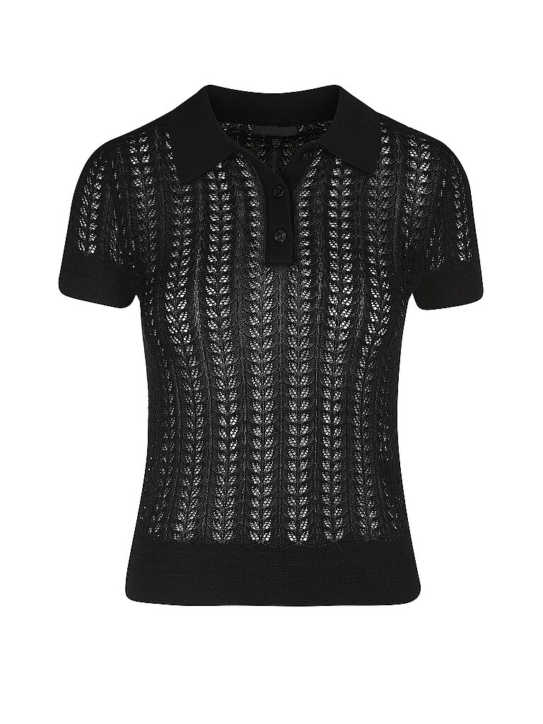 Poloshirt POINTELLE VIENNA negro S