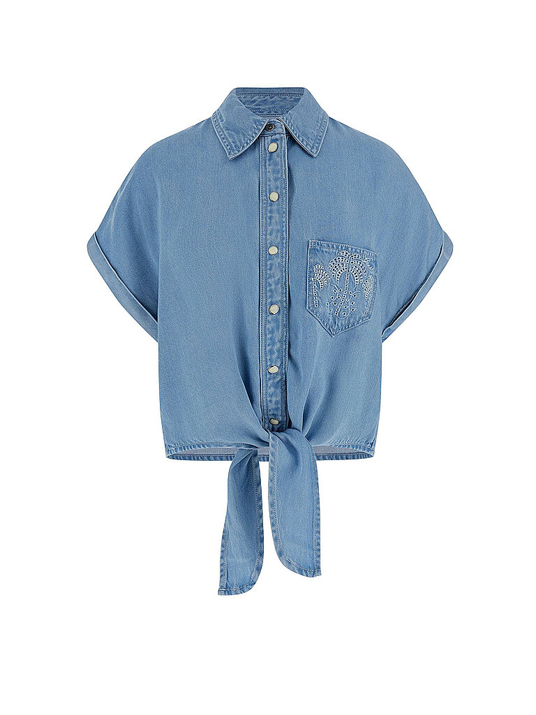 Guess Blusenshirt AMBRA azul M