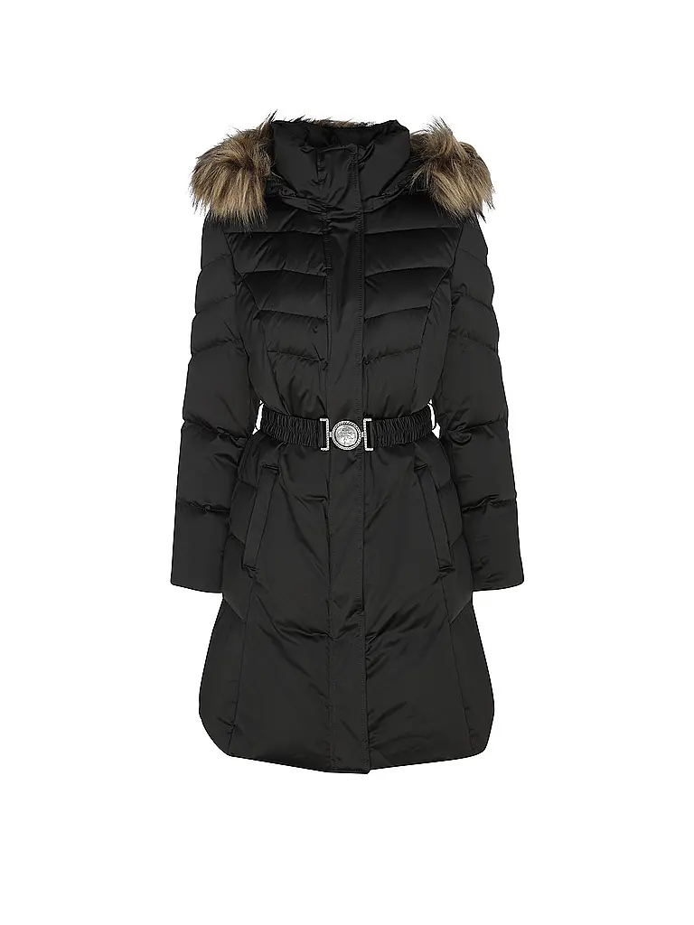 GUESS | Abrigo acolchado de plumón MARINA | Negro