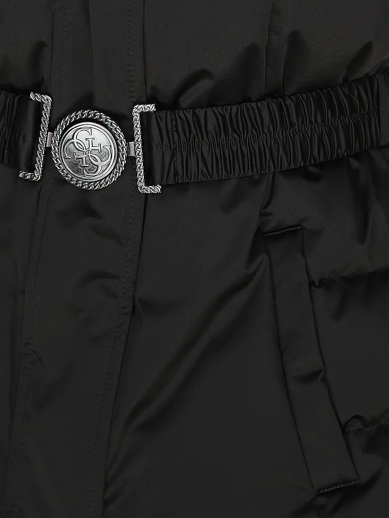 GUESS | Abrigo acolchado de plumón MARINA | schwarz