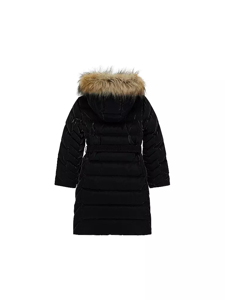 GUESS | Abrigo acolchado para niña | Negro