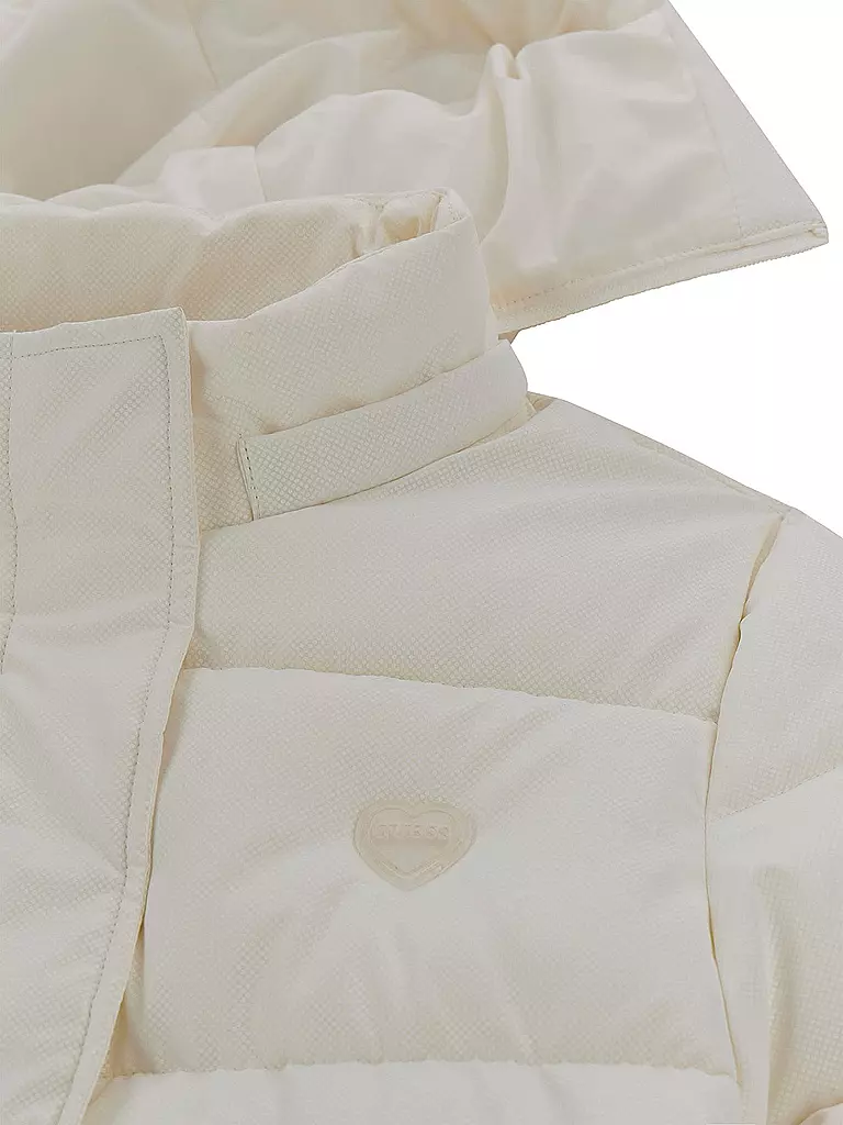 GUESS | Abrigo acolchado para niña | creme