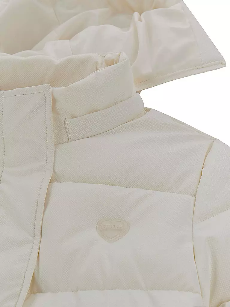 GUESS | Abrigo acolchado para niña | creme