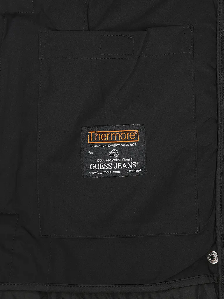GUESS | Abrigo acolchado | Negro