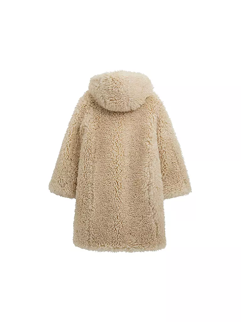 GUESS | Abrigo de niña con aspecto de piel | 