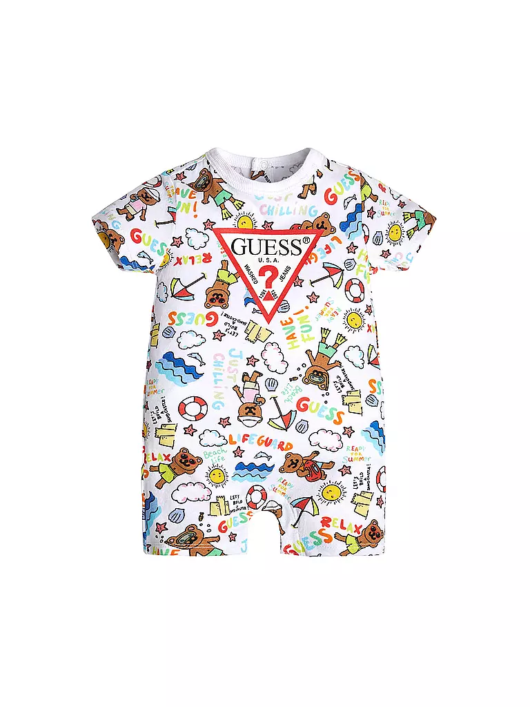 GUESS | Baby Strampler  | Blanco