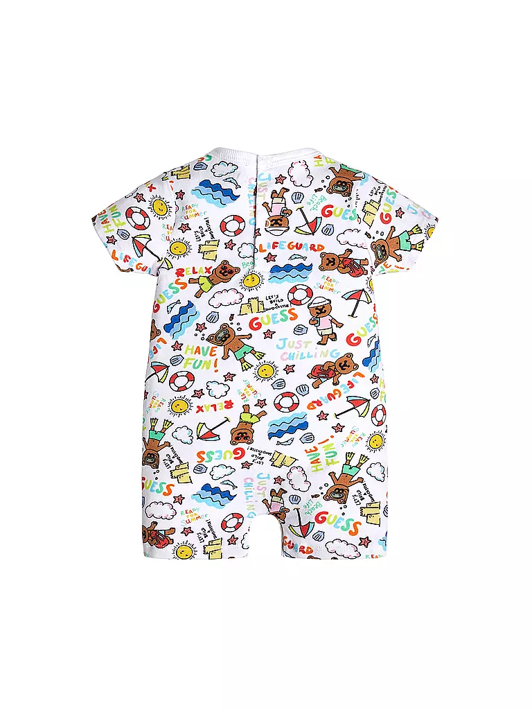 GUESS | Baby Strampler  | Blanco