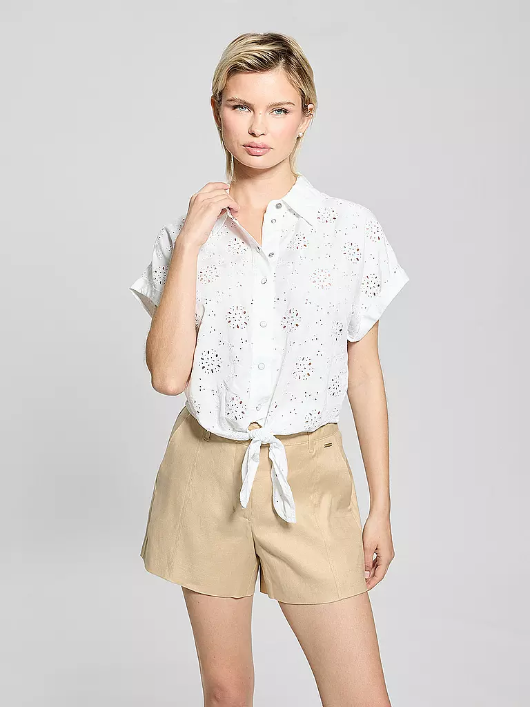 GUESS | Bluse  | Blanco