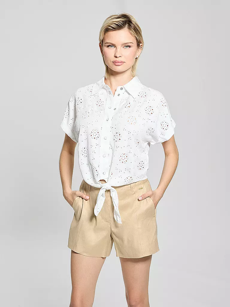 GUESS | Bluse  | Blanco