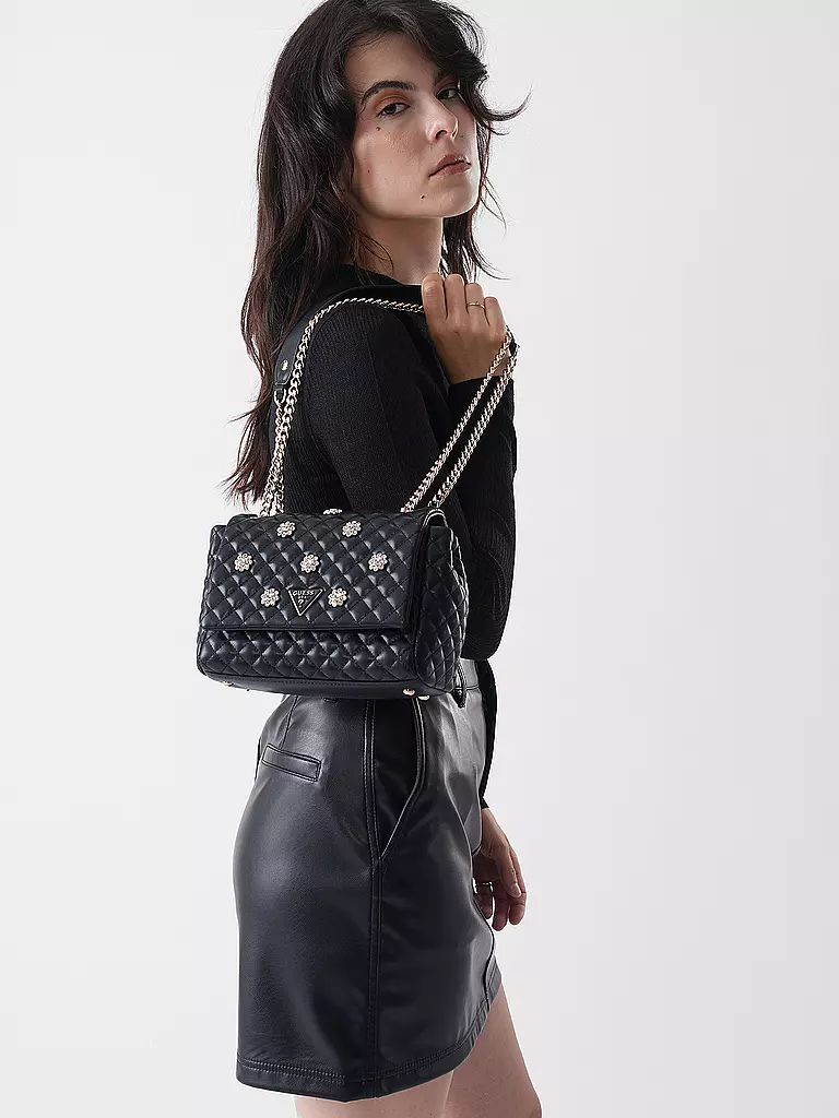 GUESS | Bolso - Bandolera EVERLEE | schwarz