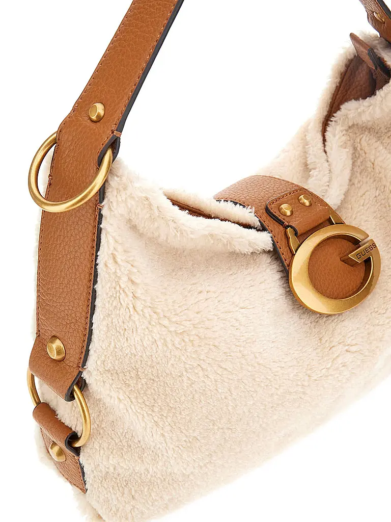 GUESS | Bolso - Bolso de hombro CAMDEN
Marca: GUESS
Color: crema
Categorías: Moda, Mujer

Material: Piel sintética, Poliéster / Poliamida
Estampado: Liso
Estilo: Young Fashion, Glamour
Detalles: Logo | Crema