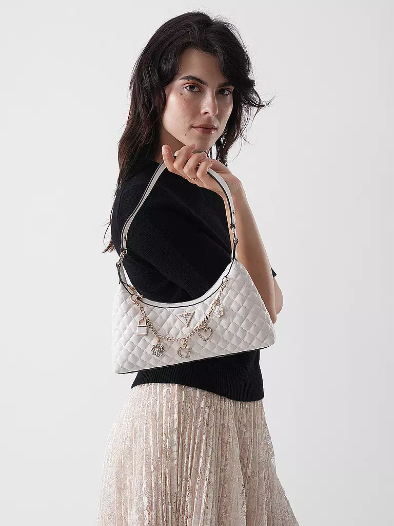 GUESS | Bolso - Bolso de hombro EVERLEE | Blanco