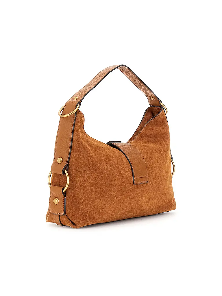 GUESS | Bolso de cuero - Bolso de hombro CAMDEN | Camel