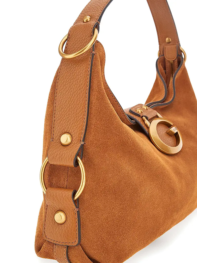 GUESS | Bolso de cuero - Bolso de hombro CAMDEN | Camel
