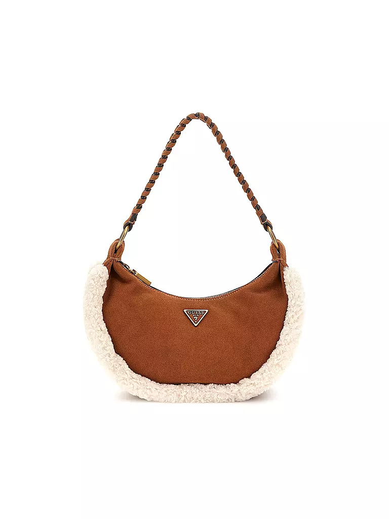 GUESS | Bolso de cuero - Mini Bag AMITA | Camel
