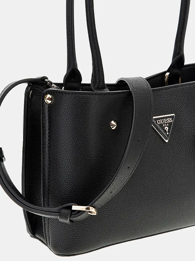 GUESS | Bolso de hombro MERIDIAN II | Negro