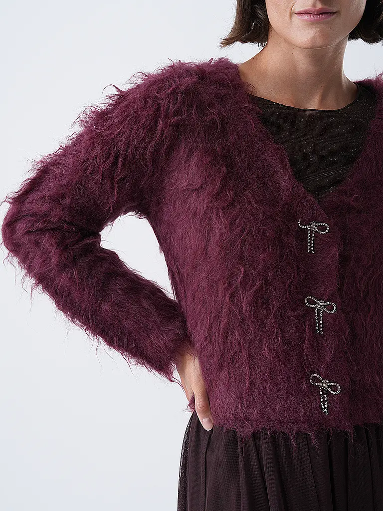 GUESS | Cárdigan | Rojo oscuro