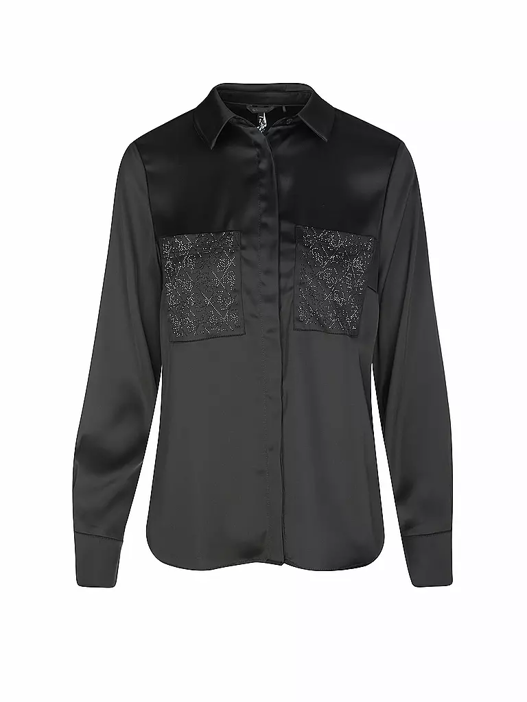 GUESS | Camisa blusa | schwarz
