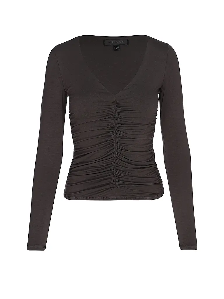 GUESS | Camiseta de manga larga AYLEEN | Marrón