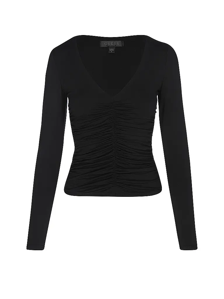 GUESS | Camiseta de manga larga AYLEEN | Negro
