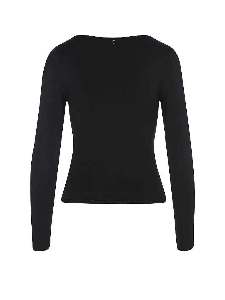 GUESS | Camiseta de manga larga AYLEEN | Negro
