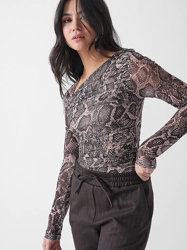 GUESS | Camiseta de manga larga BERNARDETTE | Marrón