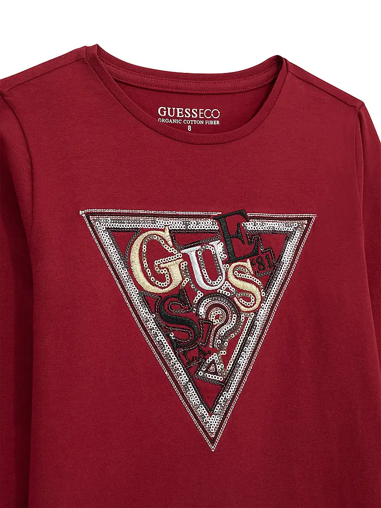 GUESS | Camiseta de manga larga para niña | 