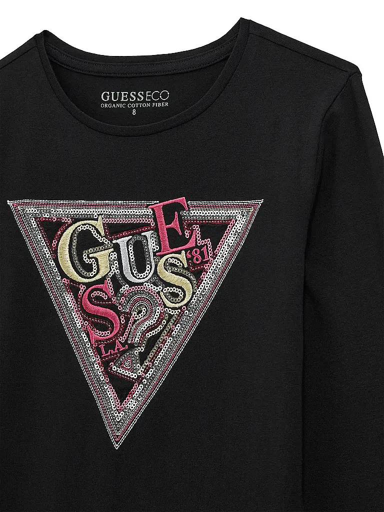GUESS | Camiseta de manga larga para niña | 
