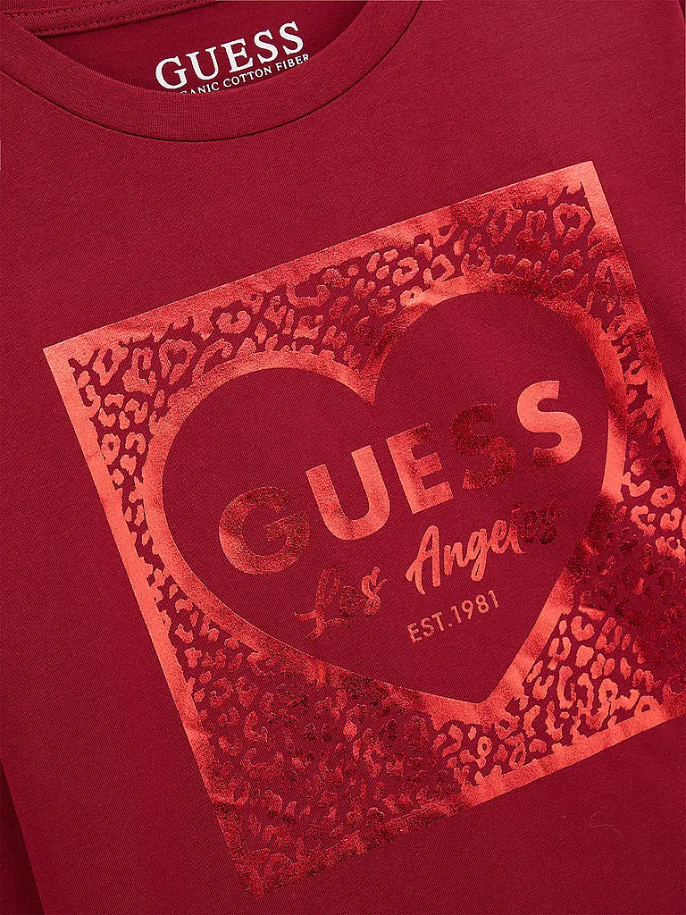 GUESS | Camiseta de manga larga para niña | 