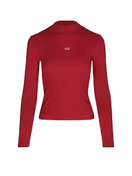 GUESS | Camiseta de manga larga | Rojo oscuro