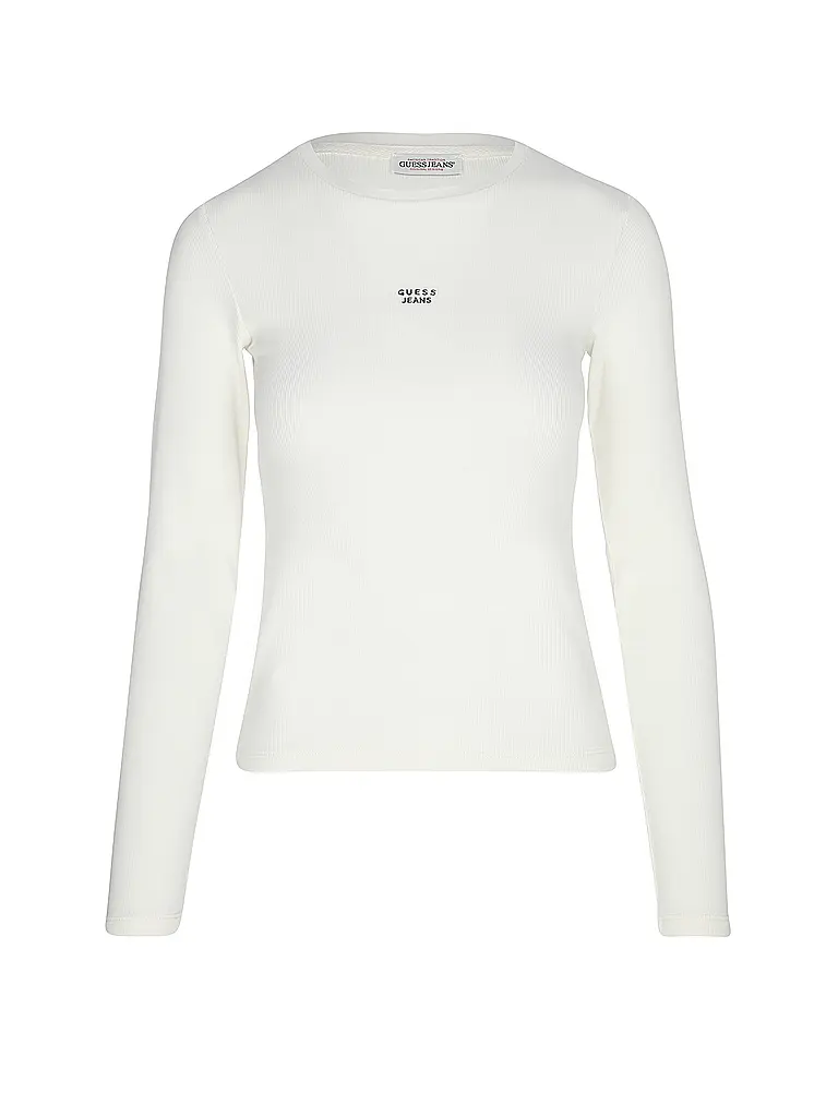 GUESS | Camiseta de manga larga | Crema